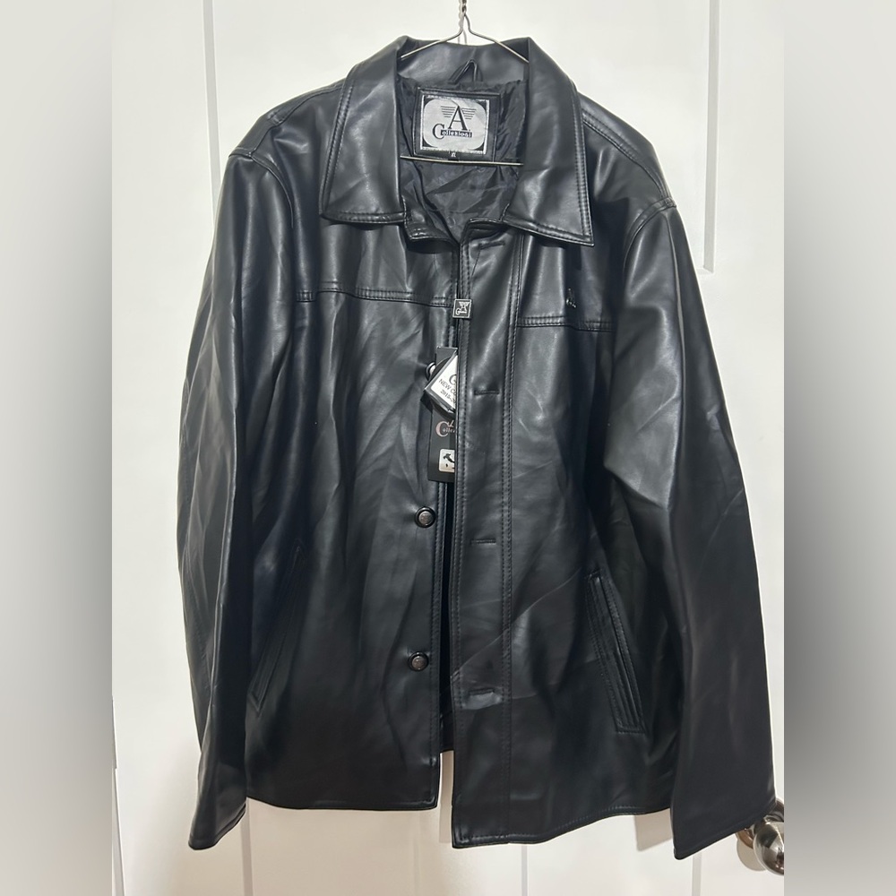 A Collezioni leather jacket